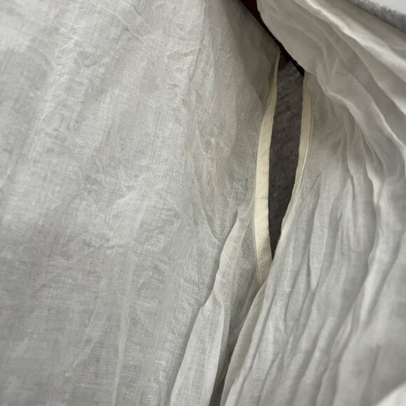 KristenseN Du Nord Gray Cashmere Lined Wrap Long Sleeve Cardigan Sweater Size 2 - Picture 6 of 7